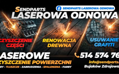 Usługi Czyszczenie laserowe – usuwanie rdzy, farby, graffiti | części samochodowe, metal, drewno