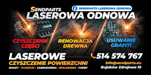 czyszczenie laserowe rdzy farby graffiti części samochodowe renowacja drewna